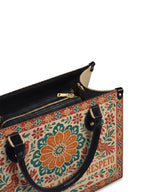 "Otomi Wild Embroidery" ver.5 Leather Handbag - detail | Paleta Bags
