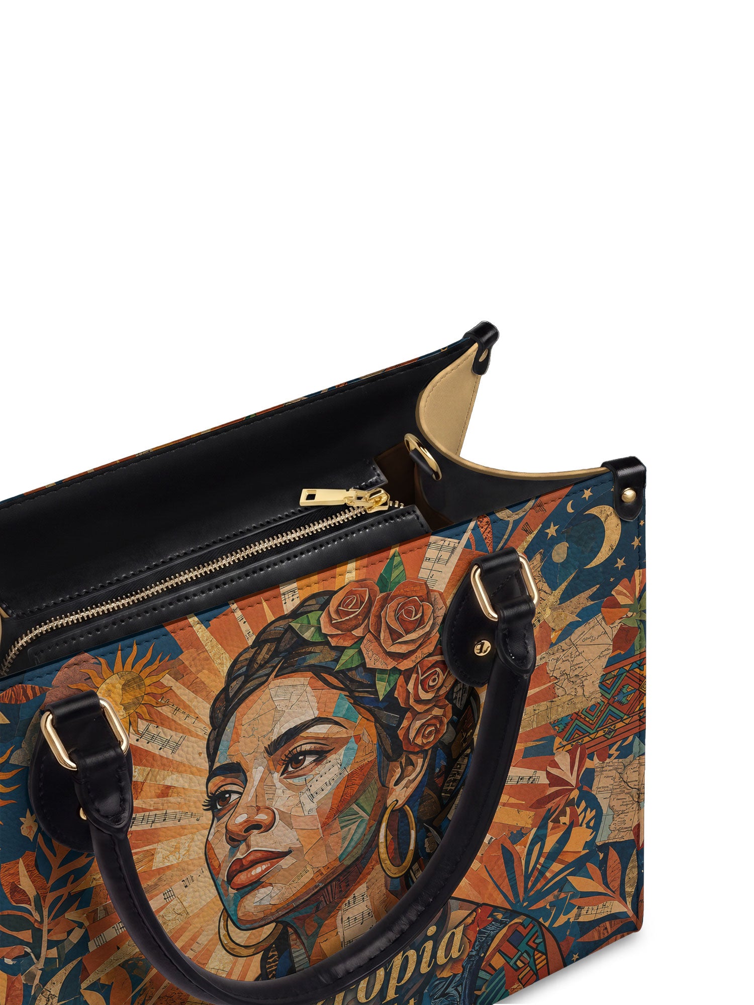 "Luz Propia" ver.2 Leather Handbag - detail | Paleta Bags