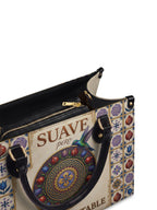 "Suave pero inquebrantable" ver.5 Leather Handbag - detail | Paleta Bags