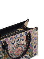 "Suave pero inquebrantable" ver.10 Leather Handbag - detail | Paleta Bags