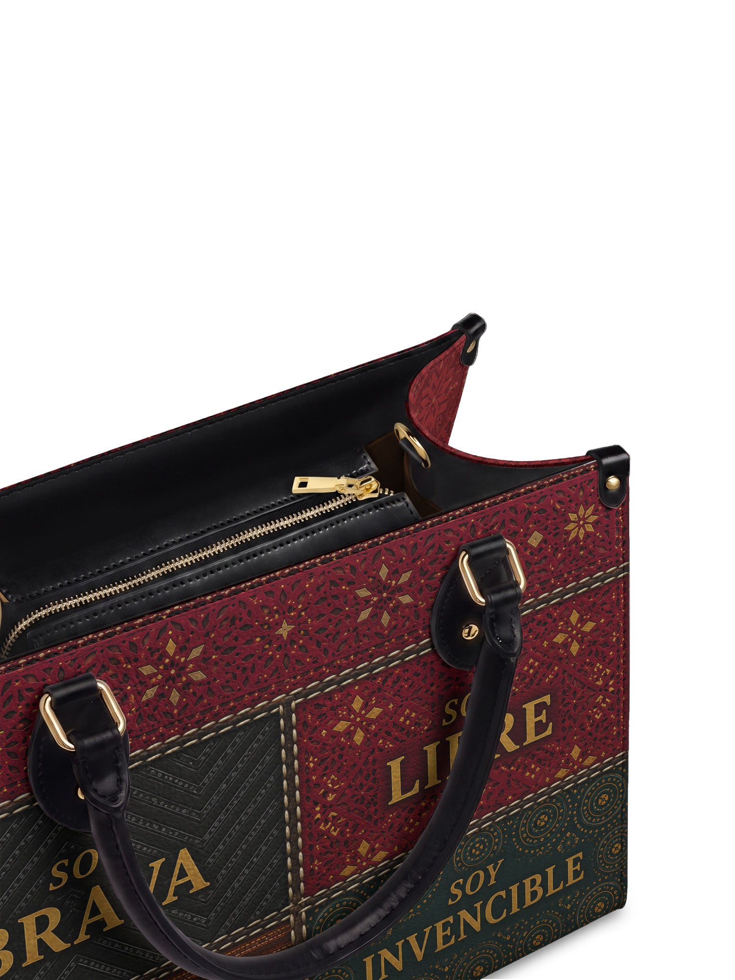 "LA GUERRERA" ver.1 Leather Handbag - detail | Paleta Bags