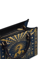 "Eres la mujer que alguna vez soñaste ser" ver.7 Leather Handbag - detail | Paleta Bags
