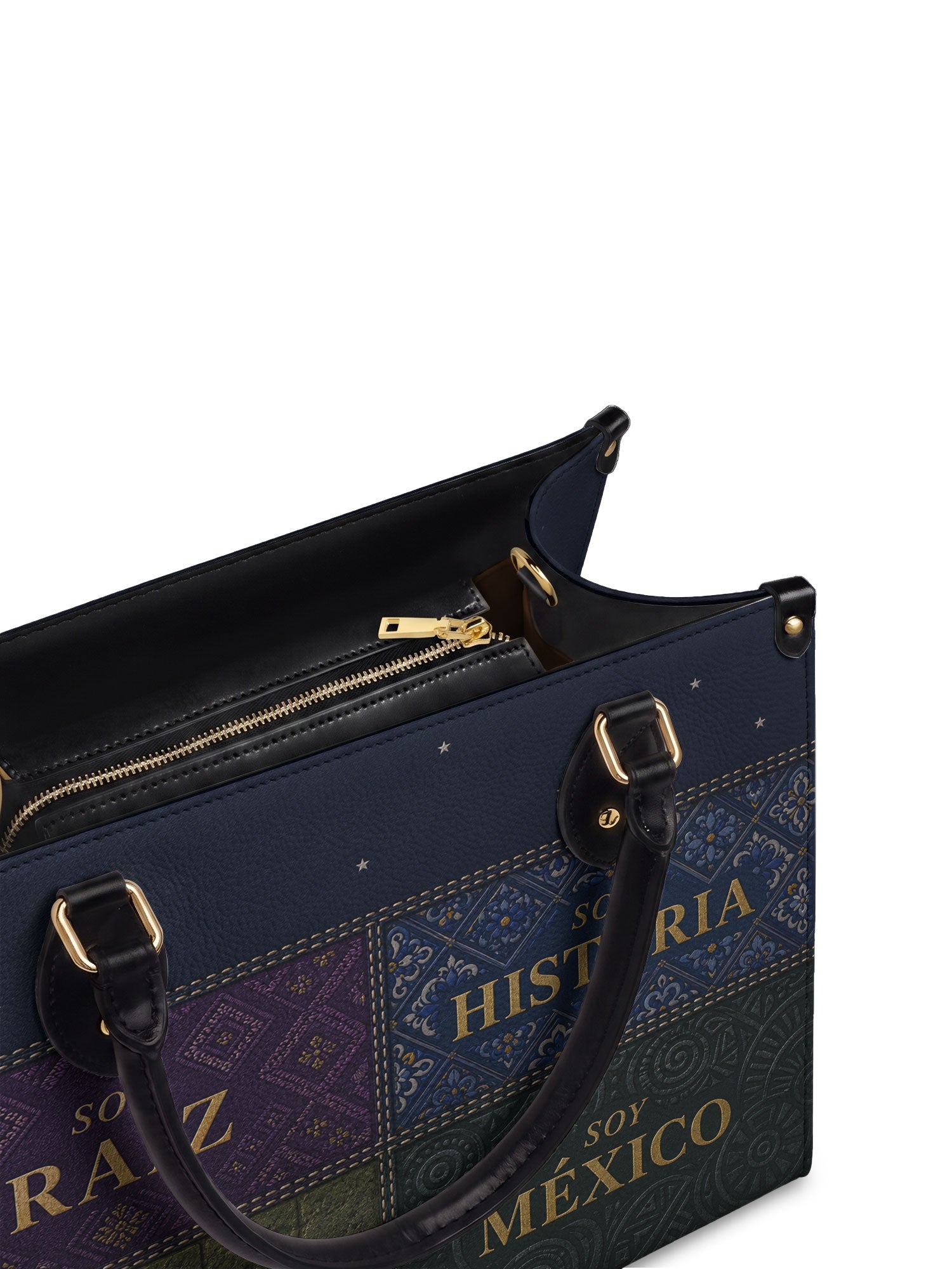 "LAS RAÍCES" ver.3 Leather Handbag - detail | Paleta Bags
