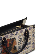 "Suave pero inquebrantable" ver.8 Leather Handbag - detail | Paleta Bags