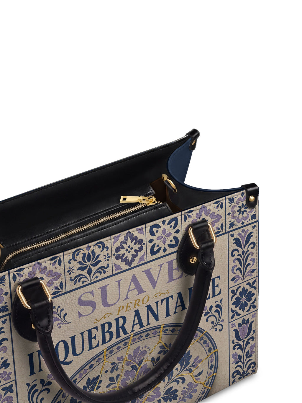 "Suave pero inquebrantable" ver.4 Leather Handbag - detail | Paleta Bags