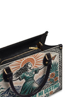 "Soy la dueña de mi destino" ver.2 Leather Handbag - detail | Paleta Bags