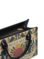 "Sanó en silencio, floreció con fuerza" ver.3 Leather Handbag - detail | Paleta Bags
