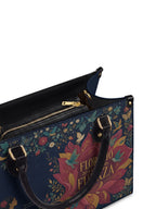 "Sanó en silencio, floreció con fuerza" ver.2 Leather Handbag - detail | Paleta Bags