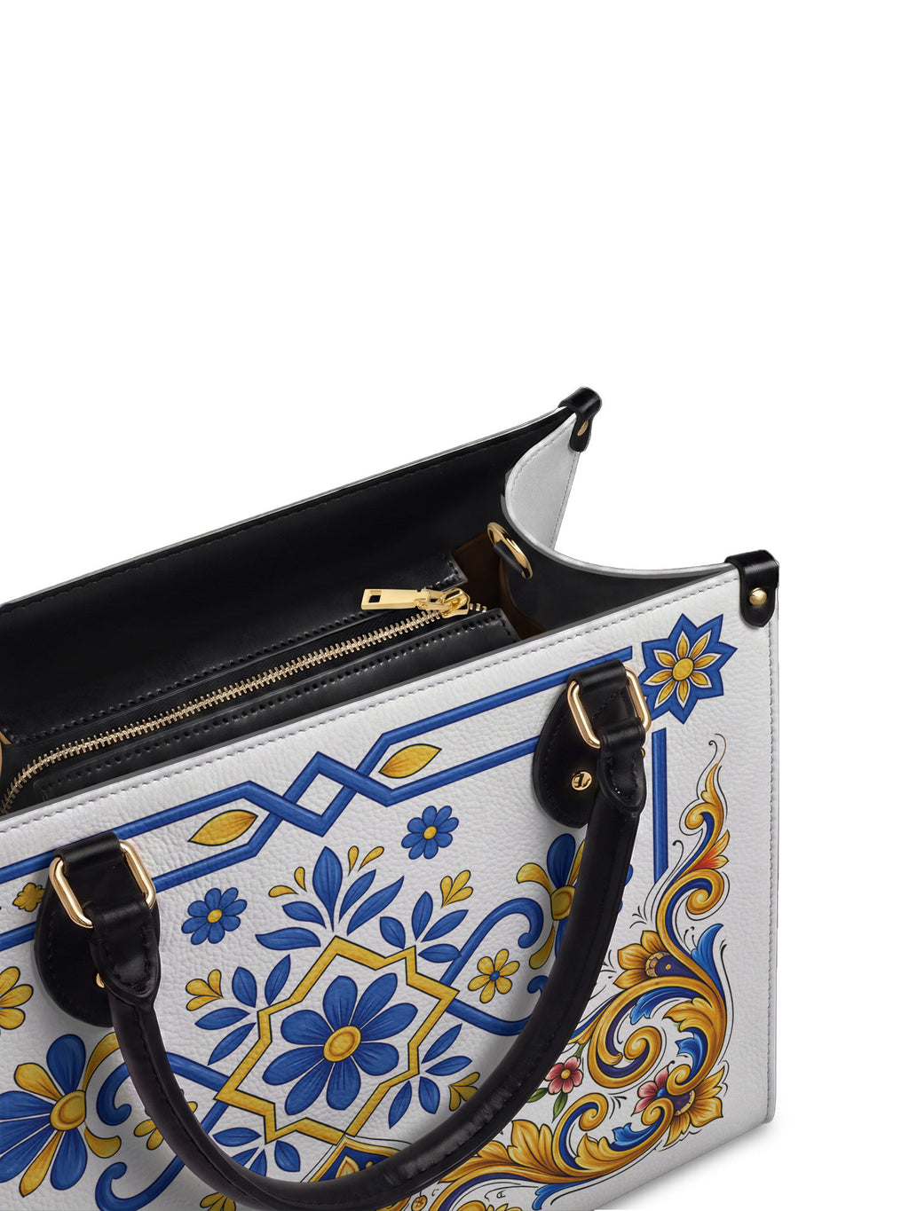 "TONATIUH" Leather Handbag - detail | Paleta Bags
