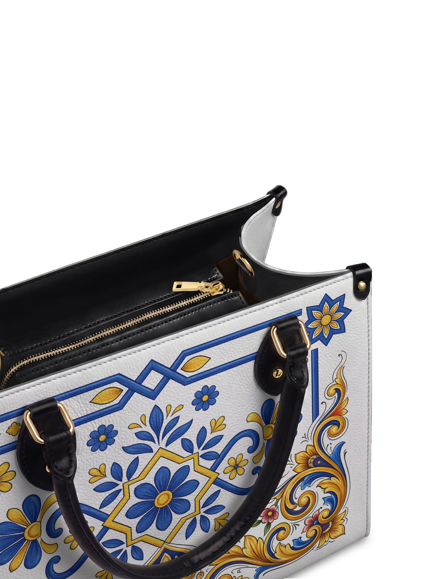 "TONATIUH" Leather Handbag - detail | Paleta Bags