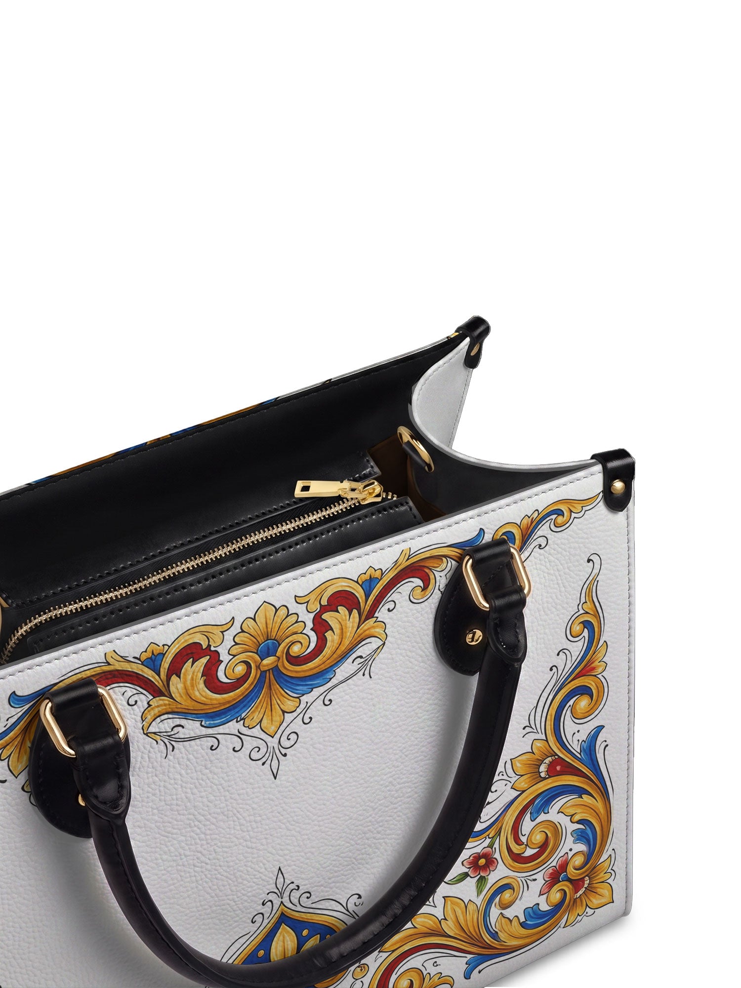 "IXTAC" Leather Handbag - detail | Paleta Bags