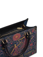 "Caí, me levanté, florecí" ver.5 Leather Handbag - detail | Paleta Bags