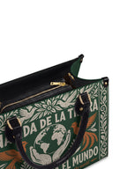 "Nacida de la tierra, hecha para el mundo" ver.3 Leather Handbag - detail | Paleta Bags