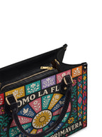 "Como la flor, regreso cada primavera" ver.2 Leather Handbag - detail | Paleta Bags