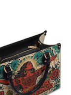 "No pido permiso para ocupar espacio" ver.3 Leather Handbag - detail | Paleta Bags
