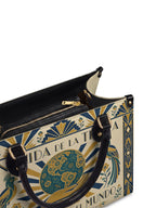 "Nacida de la tierra, hecha para el mundo" ver.2 Leather Handbag - detail | Paleta Bags