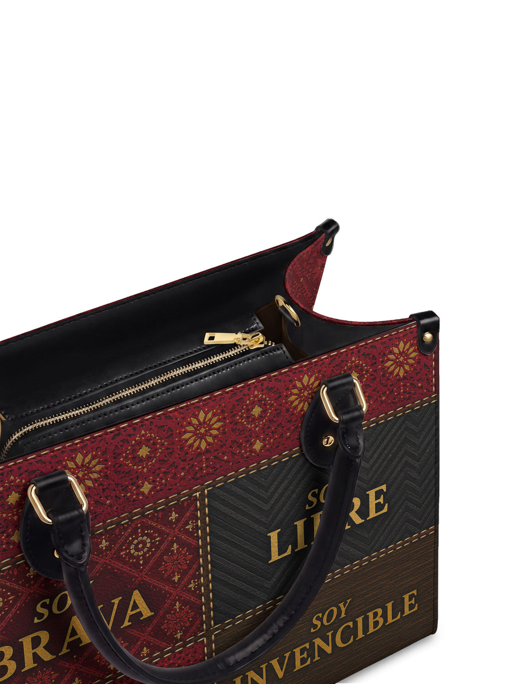 "LA GUERRERA" ver.2 Leather Handbag - detail | Paleta Bags