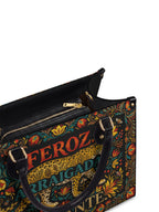 "Feroz. Arraigada. Radiante" ver.5 Leather Handbag - detail | Paleta Bags