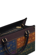 "LAS CUATRO VERDADES" ver.1 Leather Handbag - detail | Paleta Bags