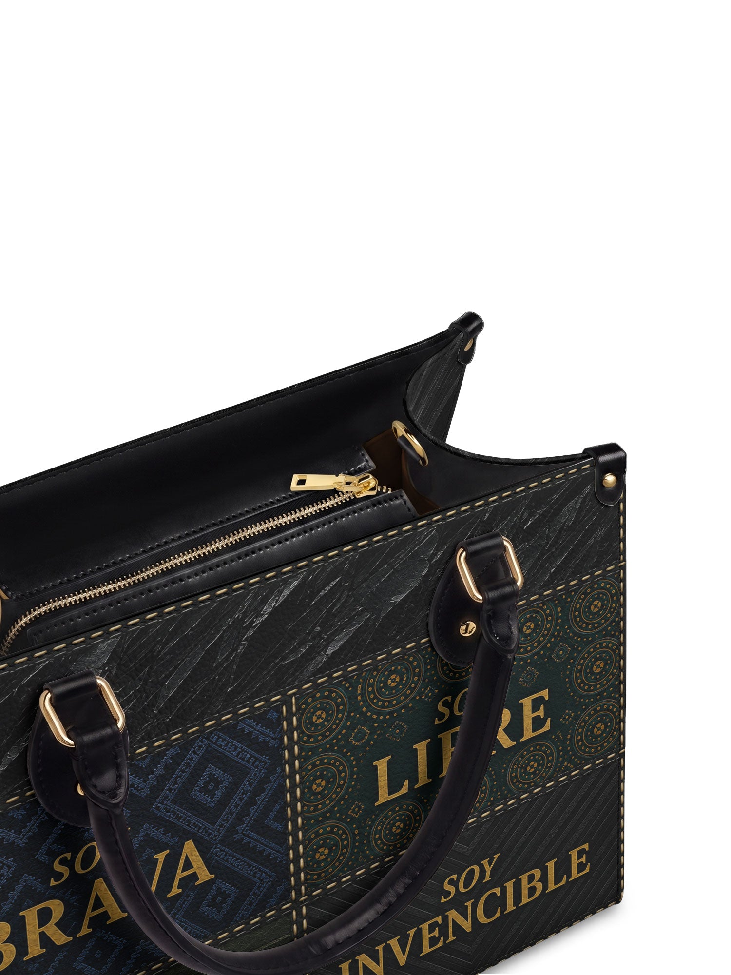 "LA GUERRERA" ver.3 Leather Handbag - detail | Paleta Bags