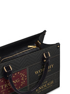 "BILINGÜE" ver.2 Leather Handbag - detail | Paleta Bags