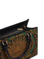 "Mi cultura es mi poder" ver.1 Leather Handbag - detail | Paleta Bags