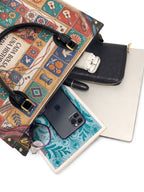 "Cada bolsa, una historia" ver.1 Leather Handbag - interior