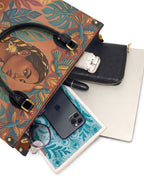 "Vuelo Alto" ver.1 Leather Handbag - interior | Paleta Bags