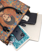 "Soy Fuerte" ver.5 Leather Handbag - interior | Paleta Bags
