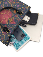 "Mi amor propio es sagrado" ver.3 Leather Handbag - interior | Paleta Bags