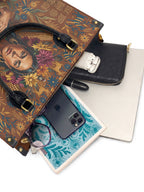 "Soy Fuerte" ver.4 Leather Handbag - interior | Paleta Bags
