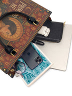 "Primero me pertenezco a mí" ver.1 Leather Handbag - interior | Paleta Bags