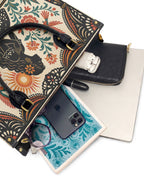 "Mi amor propio es sagrado" ver.5 Leather Handbag - interior | Paleta Bags