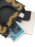 "XIUHCÓATL" Leather Handbag - interior | Paleta Bags