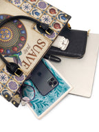 "Suave pero inquebrantable" ver.5 Leather Handbag - interior | Paleta Bags