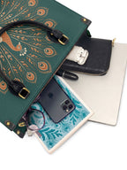 "PENACHO" Leather Handbag - interior | Paleta Bags