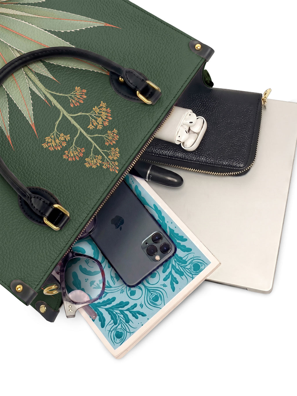 "MAGUEY" Leather Handbag - interior | Paleta Bags