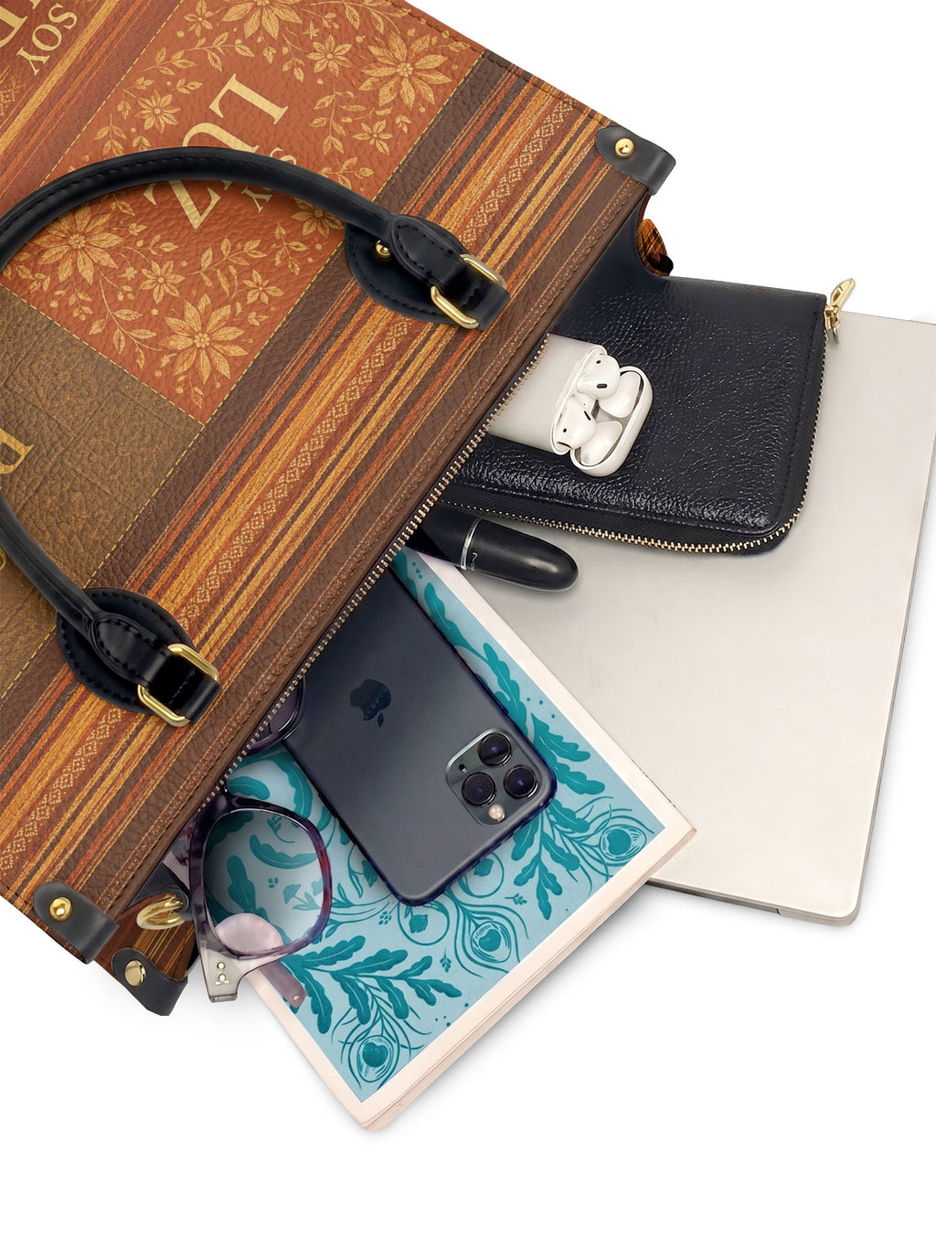 "LA LUMINOSA" ver.1 Leather Handbag - interior | Paleta Bags