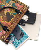 "Primero me pertenezco a mí" ver.6 Leather Handbag - interior | Paleta Bags