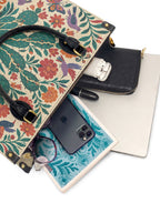 "De mis heridas nacen flores" ver.4 Leather Handbag - interior | Paleta Bags