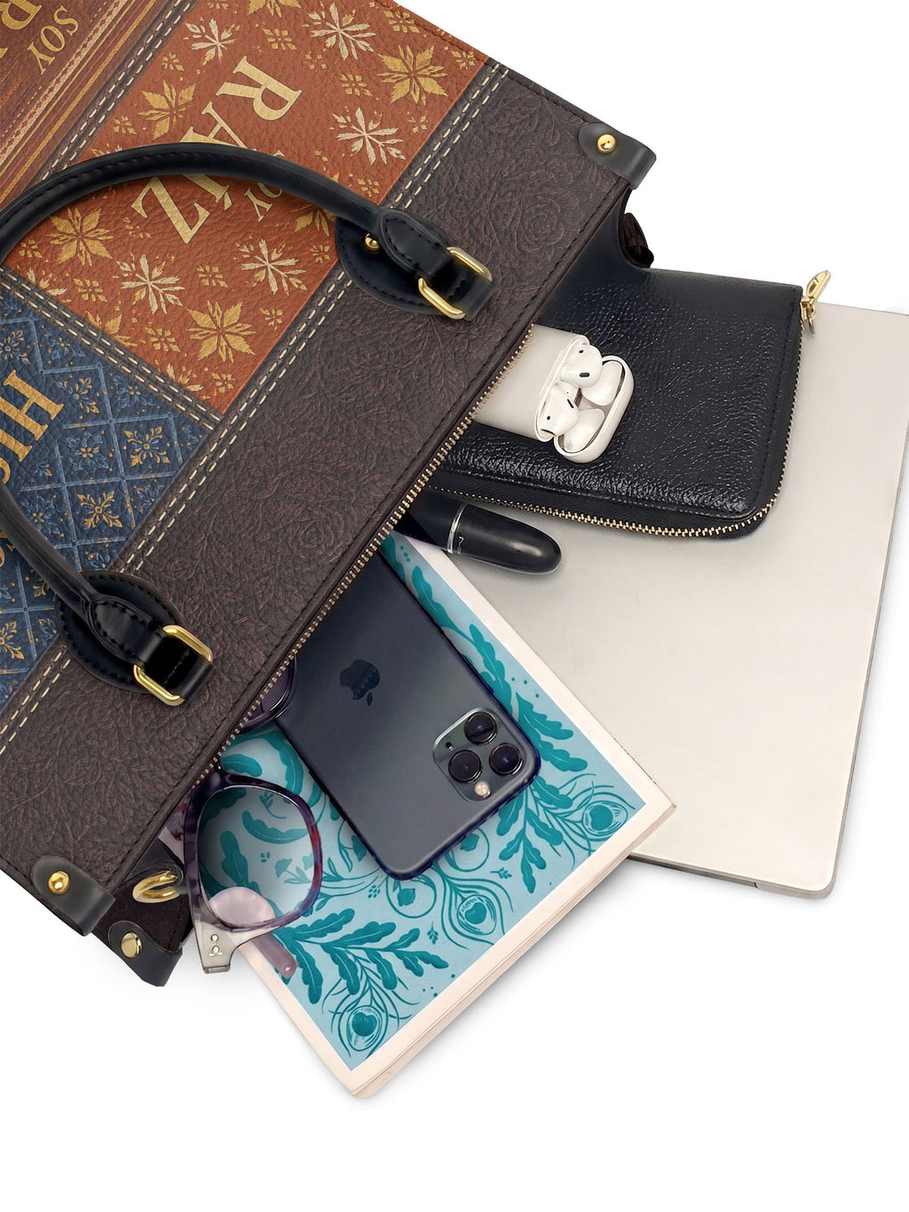 "LAS RAÍCES" ver.2 Leather Handbag - interior | Paleta Bags