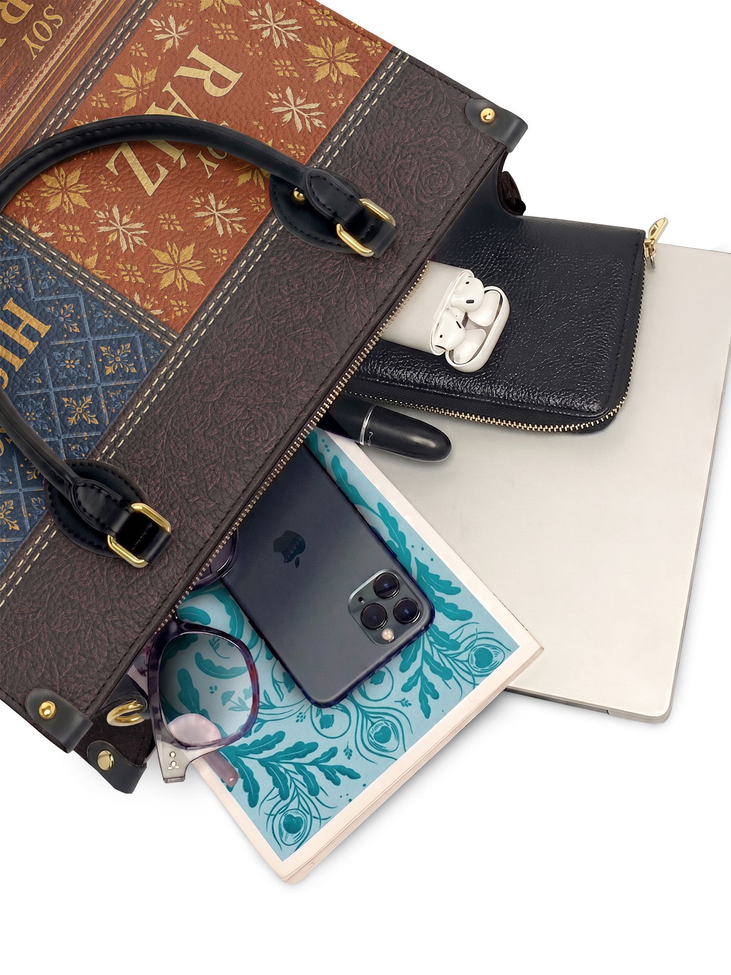 "LAS RAÍCES" ver.2 Leather Handbag - interior | Paleta Bags