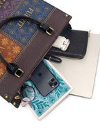 "LAS CUATRO VERDADES" ver.1 Leather Handbag - interior | Paleta Bags