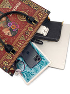 "Primero me pertenezco a mí" ver.8 Leather Handbag - interior | Paleta Bags