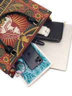"Primero me pertenezco a mí" ver.3 Leather Handbag - interior | Paleta Bags