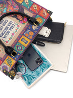 "Cada bolsa, una historia" ver.2 Leather Handbag - interior
