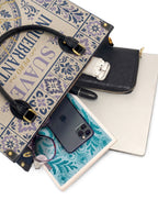 "Suave pero inquebrantable" ver.4 Leather Handbag - interior | Paleta Bags