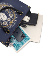 "METZTLI" Leather Handbag - interior | Paleta Bags