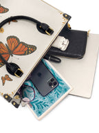 "PAPALOTL" Leather Handbag - interior | Paleta Bags