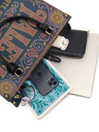 "La Paleta — Arte en cada costura" ver.3 Leather Handbag - interior